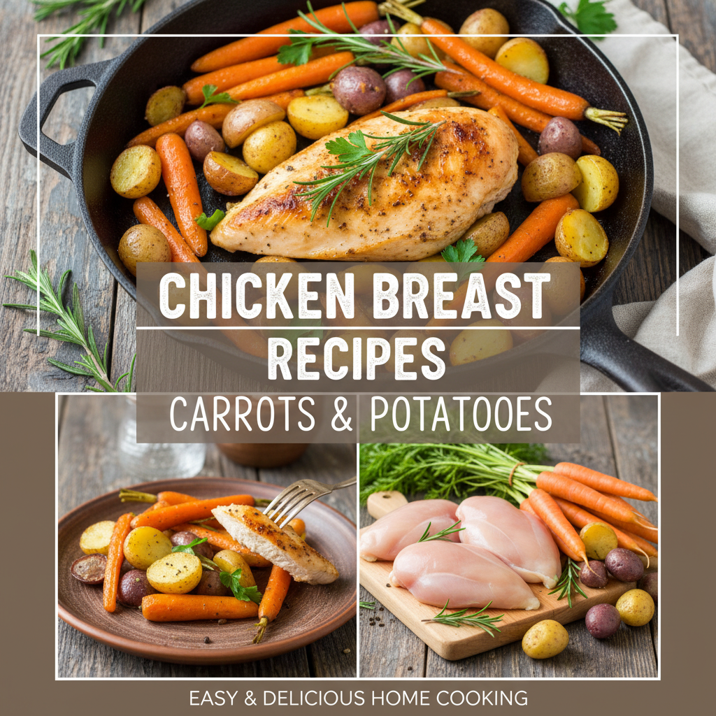 chicken breast recipes carrots potatoes