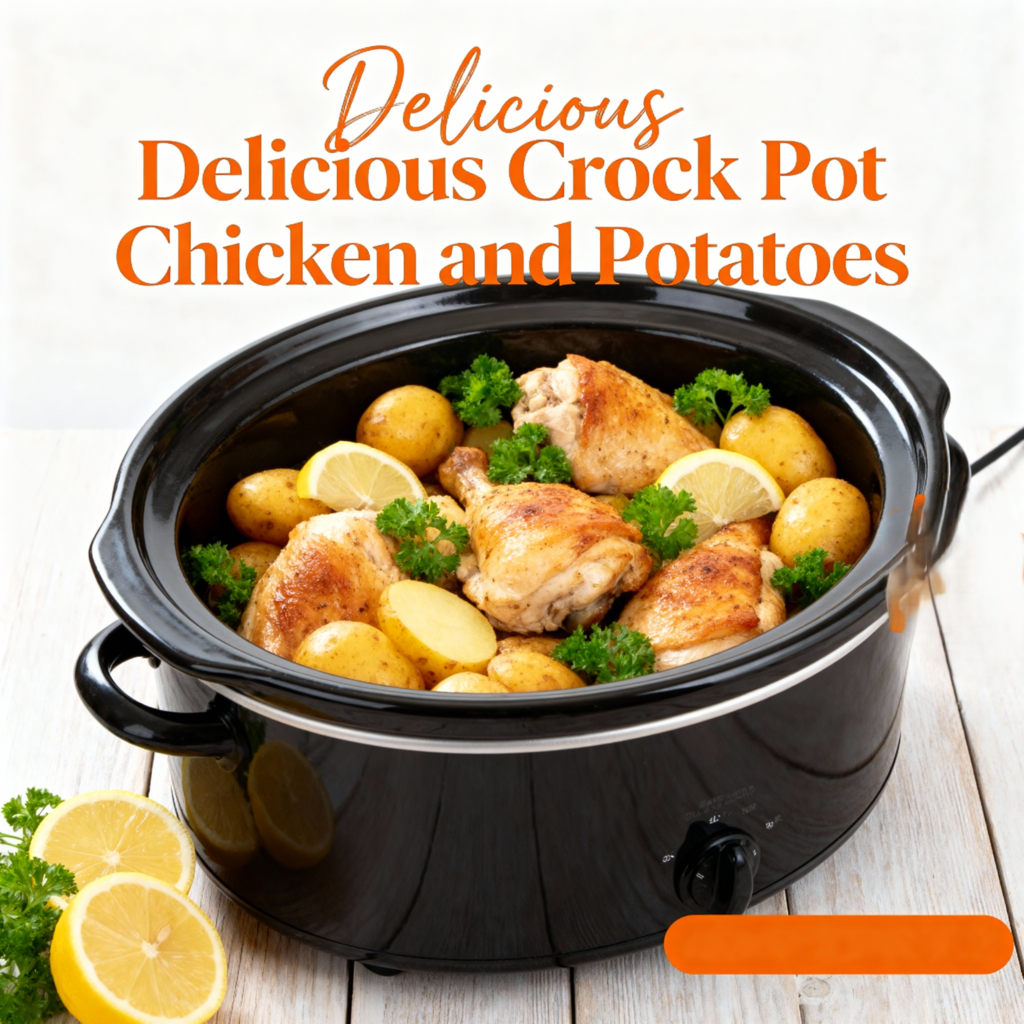 Delicious Crock Pot Chicken and Potatoes