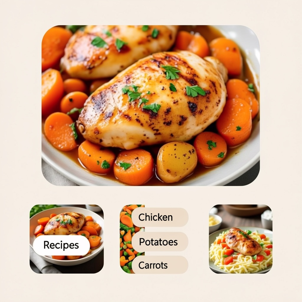 chicken breast recipes carrots potatoes