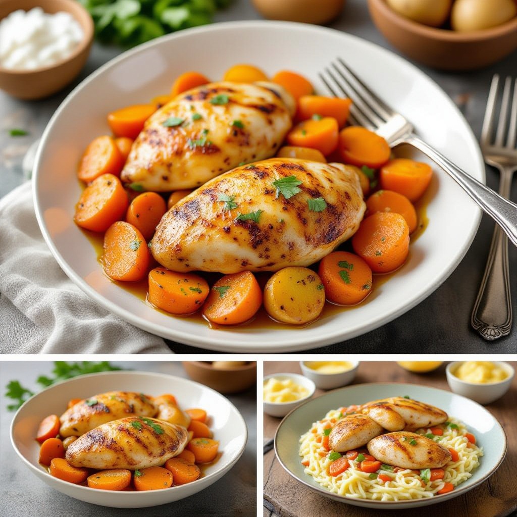 chicken breast recipes carrots potatoes