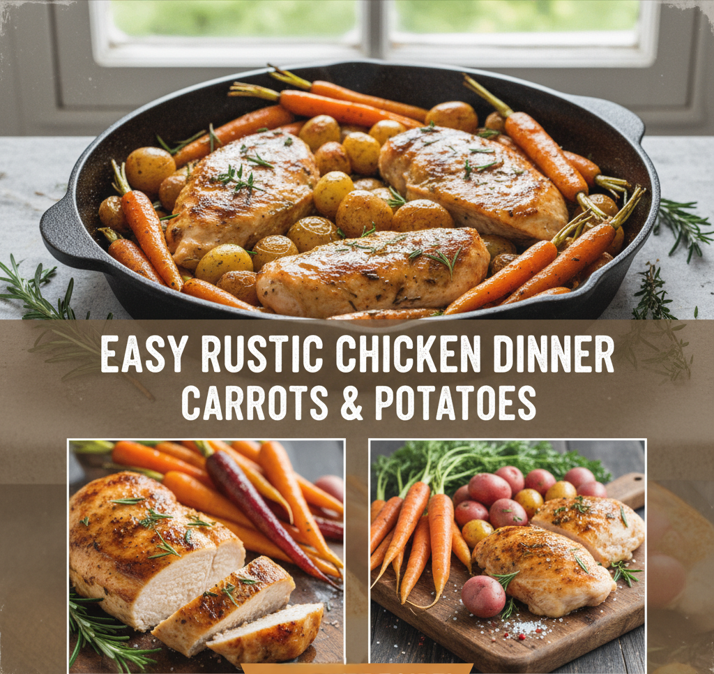 chicken breast recipes carrots potatoes
