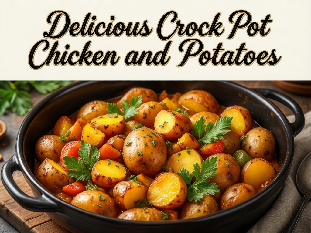 Delicious Crock Pot Chicken and Potatoes