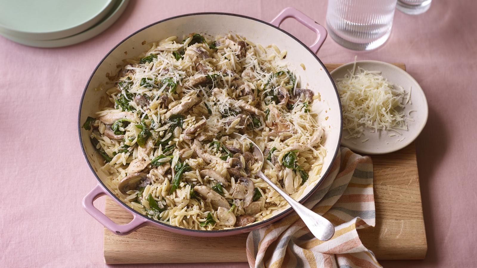 Creamy Chicken Breast and Orzo Recipes