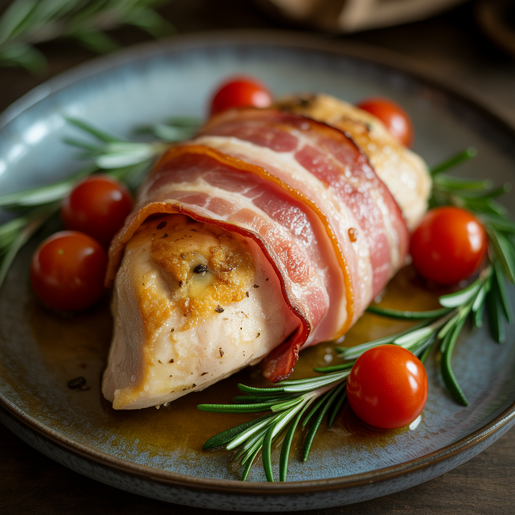 Baked Chicken and Bacon Breast Recipes