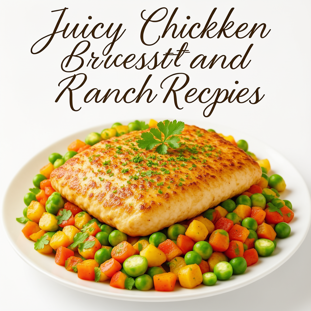 Juicy Chicken Breast and Ranch Recipes