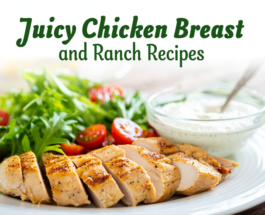 Juicy Chicken Breast and Ranch Recipes